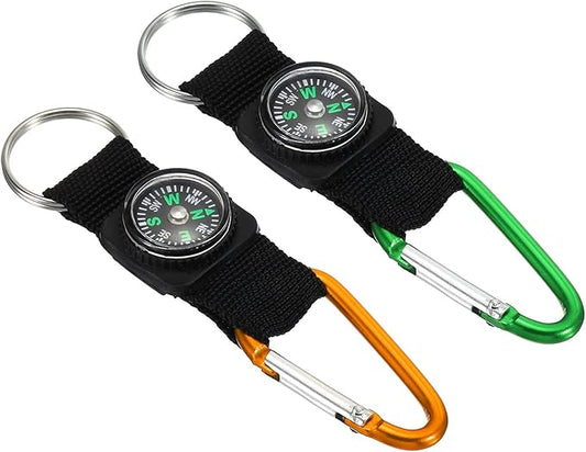 PATIKIL Compass Keychain Belt Clip