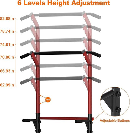 ONETWOFIT Regular Model Power Tower Pull Up Bar Station 330LBS