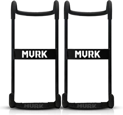 MVRK Dumbbell Spotter Hooks Hanger - Heavy Power Dumbbells Rack Attachments for Dumbbell Bench Press Hold Up 250LB
