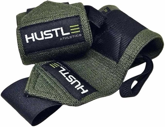 Wrist Wraps for Weightlifting (USPA Approved) - 18" or 12" Premium Quality Weight Lifting Wrist Straps - Best Gym Wrist Wraps with Thumb Loop for Powerlifting & Weight Training for Men & Women