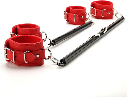 Sovyime 2pcs Silver Portable Restore Spreader Bar 4pcs Fur