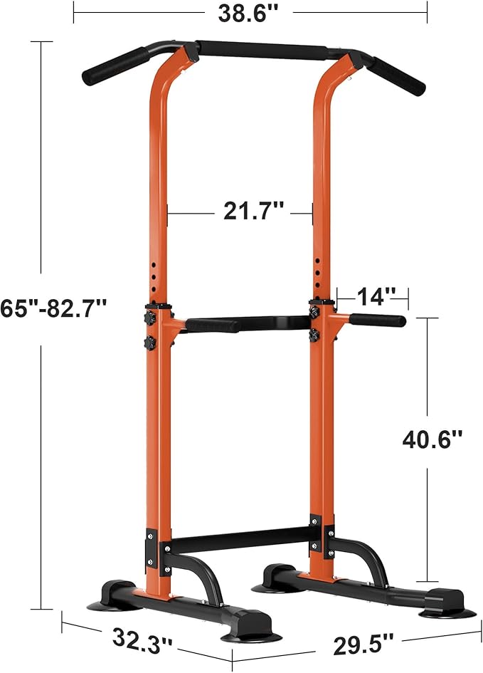 SogesHome Power Tower Pull Up Bar and Dip