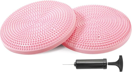 Primasole Balance Disc with Air Pump Wobble Cushion 2 PCS