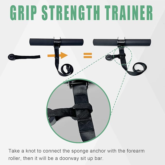 KORIKAHM Forearm Strengthener Roller