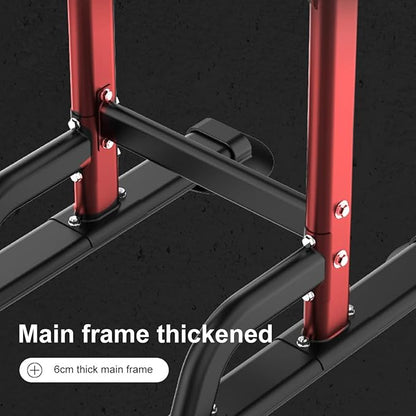 Power Tower Dip Station Pull-up Bar for Home