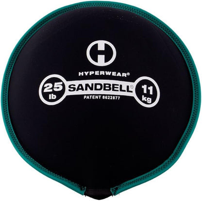 HYPERWEAR SandBell Sandbag Workout Bag Pre-Filled with Clean 2lb -50lb) -50lb)