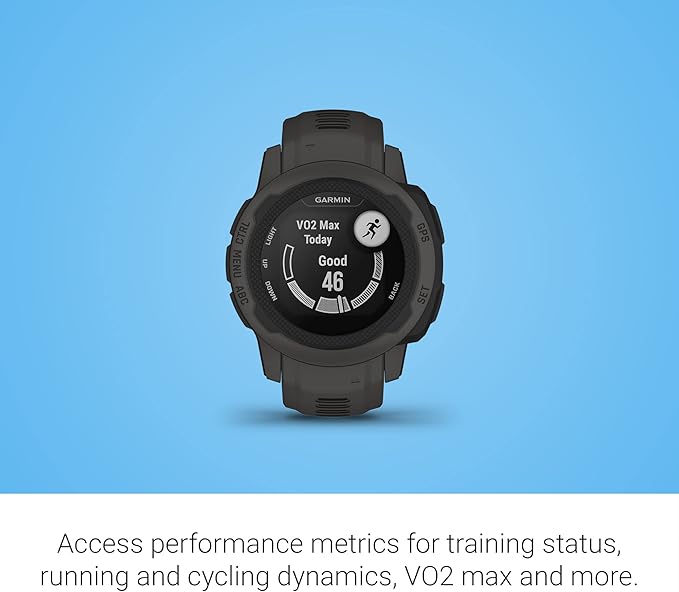 Garmin Instinct 2S Standard Edition GPS Rugged Outdoor Smartwatch w/Signature Power Bundle