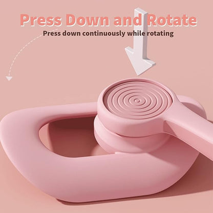 Thigh Master, Hip Trainer Exercise Equipment, Pelvic Floor 360° Rotation,