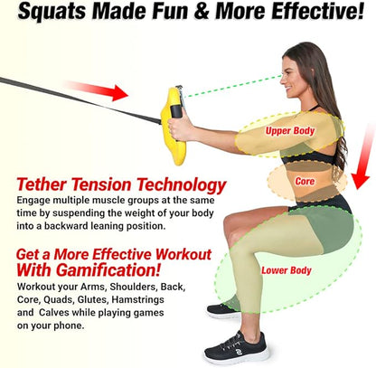 STEALTH Squat Trainer - Home Fitness Equipment &