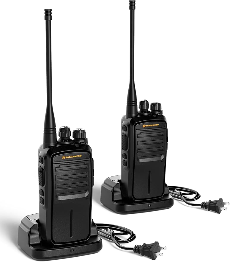UHG-01 Versatile GMRS Two Way Radio 9W High 5 Miles Talkie.(2-Packs)