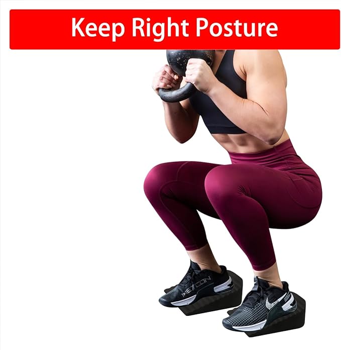 Squat Wedge Block by SEWD - Non-Slip Slant