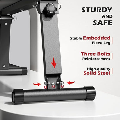 FLYBIRD Flat Bench 600/1000 LBS 2 Versions