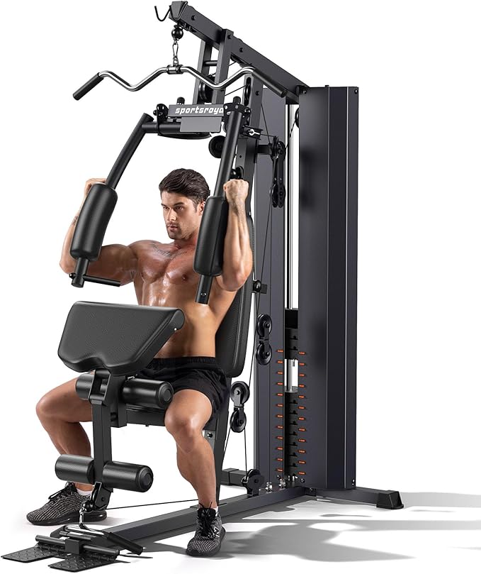 Sportsroyals Home Gym 154LBS Weight