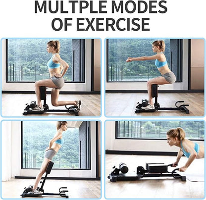 leikefitness Deluxe Multi-Function Deep Sissy Squat Bench Home 8400
