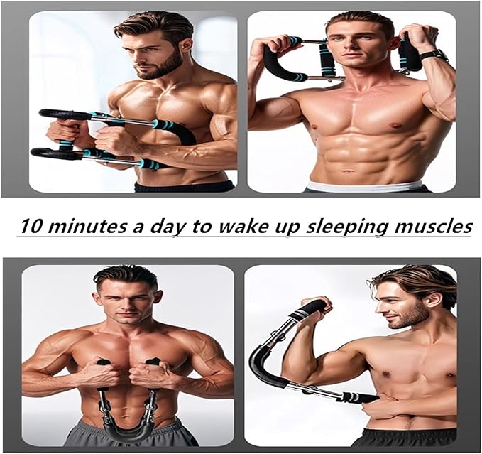 Twister Arm Trainer,Twister Arm Exerciser,40-100lb Adjustable Chest Workout Equipment for Home Gym,Portable Home Fitness Equipment