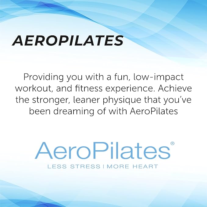 AeroPilates Pilates Reformer Workout Machine for Home Gym - Up to 300 lbs Weight Capacity