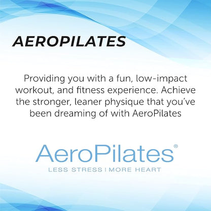 AeroPilates Pilates Reformer Workout Machine for Home Gym - Up to 300 lbs Weight Capacity