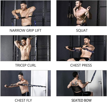 INNSTAR Home Workout Set with Bench Press Device
