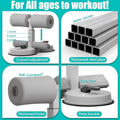 Sit Up Bar Foot Holder Equipment,3 Level 2 Strong