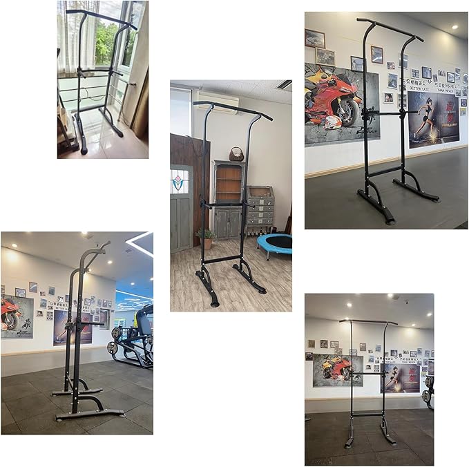 Power Tower Dip Station Pull-up Bar for Home