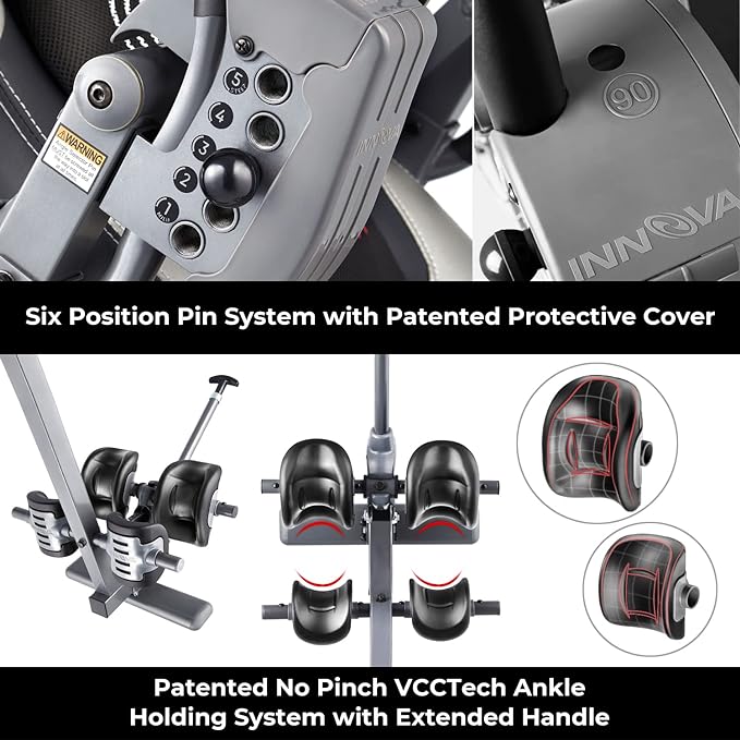 Innova ITM6000 Advanced Heat and Massage Therapeutic Inversion Table