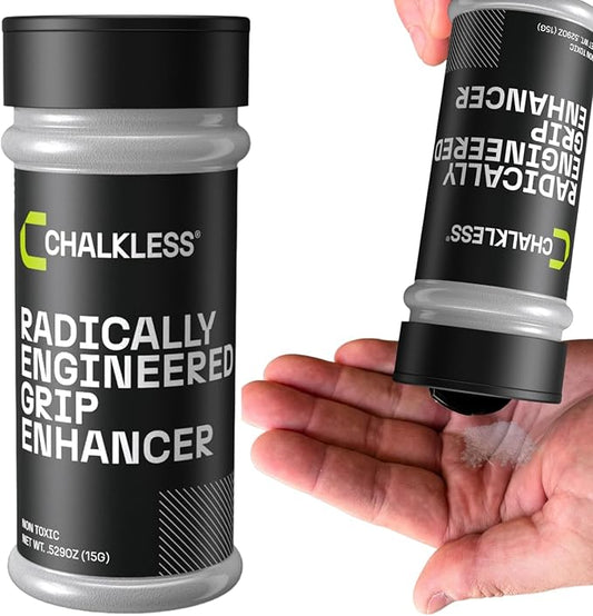 Grip Enhancer, Less Mess Non Toxic Replacement for Liquid Chalk, Grip Solution for Weightlifting, Gaming, Tennis, Golf, Engineered to Improve Grip for Longer