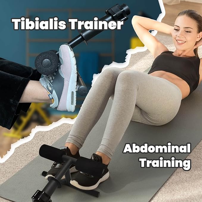 Tib Bar, Tibialis Trainer, Knees Over Toes Equipment,Tibia 2 Inches