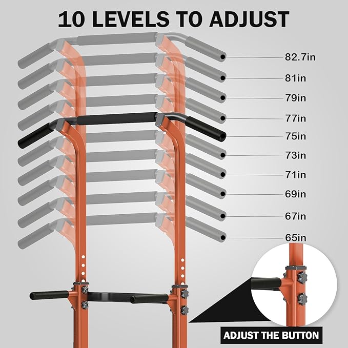 SogesHome Power Tower Pull Up Bar and Dip
