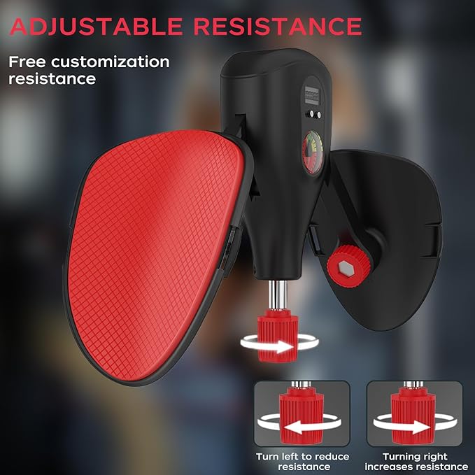 Thigh Master Adjustable Resistance 77 LB 2 in 1 Arm