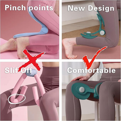 Thigh Master Thigh Exerciser，Thigh Toner，Inner Thigh Exercise Equipment，Kegel 26 Pounds