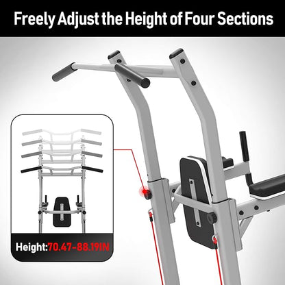 leikefitness Multifunction Power Tower Exercise Equipment