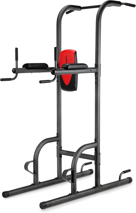 Weider Power Tower with 4 Workout Stations and 300 Lb.