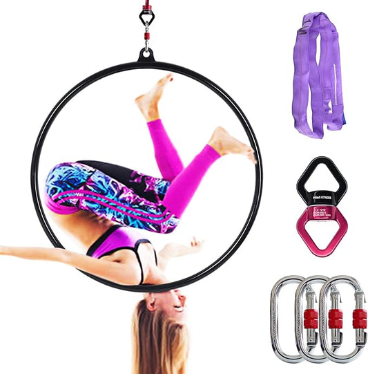 PRIOR FITNESS Aerial Hoop 33/35/37 inch Single Lyra