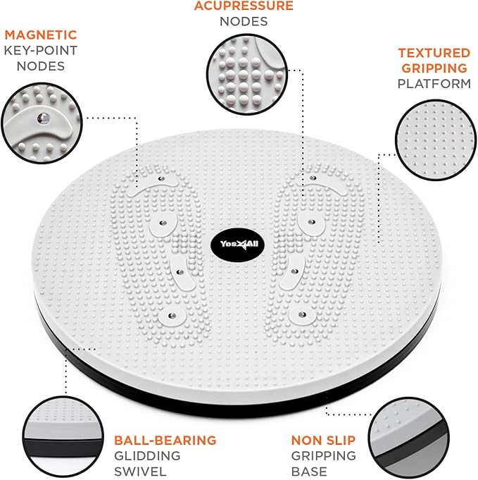 Yes4All Ab Twister Board 15 inch 2pcs in
