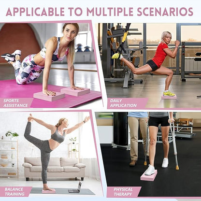 Balance Foam Pad, Balance Pads for Physical Therapy, Non-Slip Exercise Balance Board for Balance Workouts, Knee & Ankle Exercise, Core Balance and Strength Stability Training