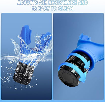 Respiratory Trainer | Compact Exercise Device with Adjustable