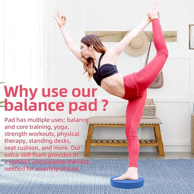 Non-slip Foam Balance Pad Stability Trainer Pad Mat for Dancing Balance Training Pilates and Fitness Knee Pad cusion