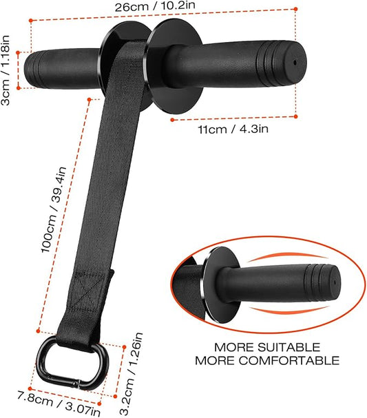 TOBWOLF Forearm Strengthener and Wrist Roller with Quick