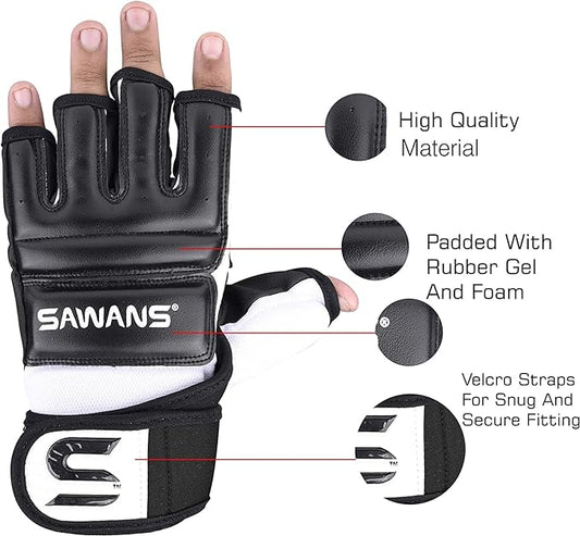 Punch Bag Boxing Gloves Karate Mitts MMA Body Combat Taekwondo Training Martial Art Fighting Grappling Muay Thai