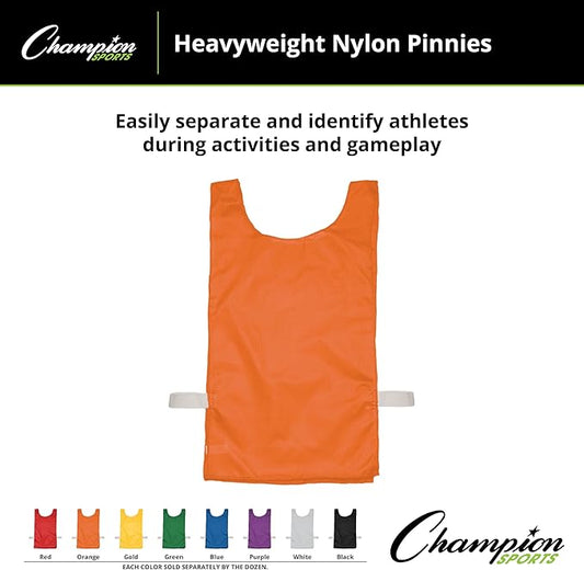 Champion Sports Heavyweight Nylon Pinnie - Available in 12)