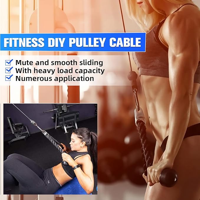 Weight Cable Pulley System Gym Professional Home Gym