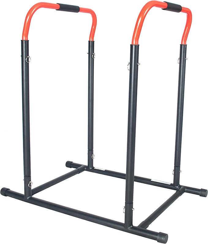Sunny Health & Fitness Adjustable Multi-Use Dip Station Bar