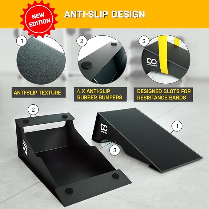 Double Circle Squat Wedge – Professional Squat Ramp