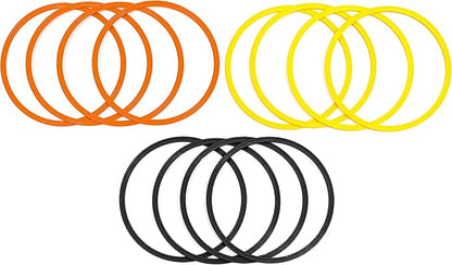 Speed & Agility Training Rings - Set of 12 by