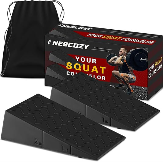 Squat Wedge Block Slant Board: for Squats Heel