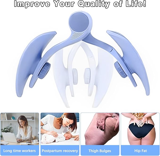 Thigh Master Hip Trainer Kegel Exerciser, Pelvic Floor Trainer for Postpartum Rehabilitation, Inner Thigh Trimmer, Toner Workout