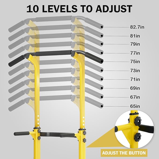 SogesHome Power Tower Pull Up Bar and Dip