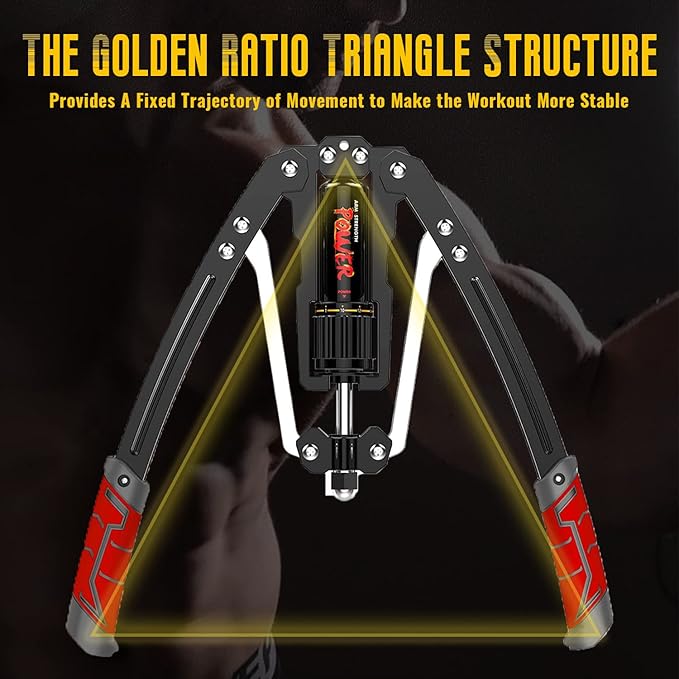 LEJIEYIN Twister Arm Exerciser - Adjustable 22-440lbs Hydraulic