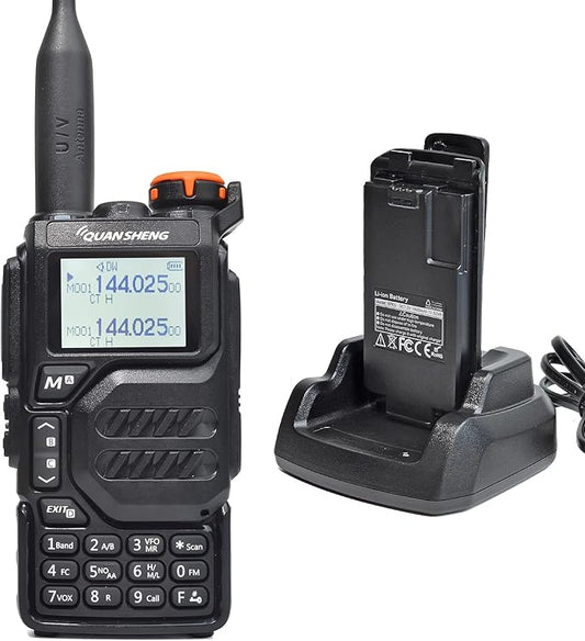 TWAYRDIO Quansheng UV-K5 5W VHF UHF Dual Band 1 Extra
