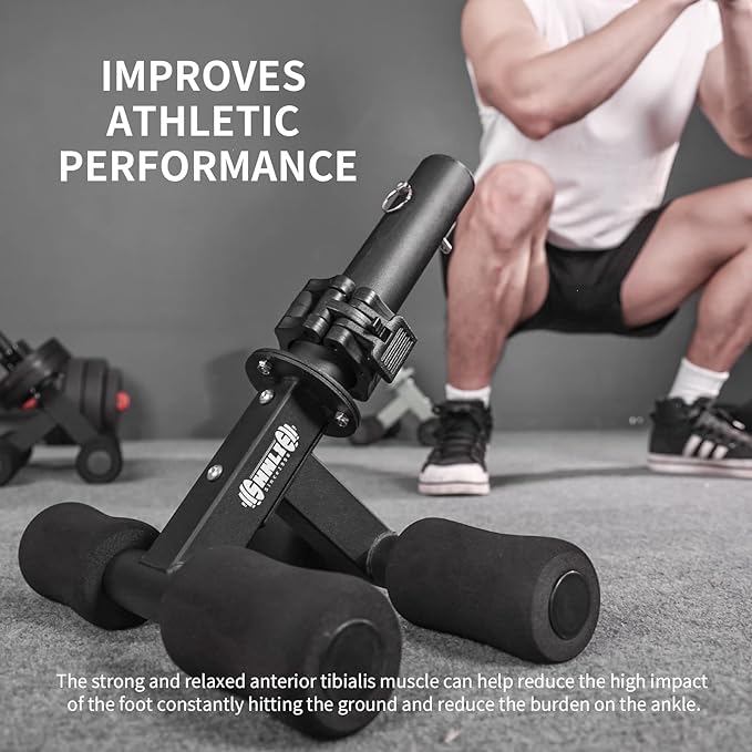 Tib Bar, Tibialis Trainer, Tibia Dorsi Calf Raise 1" or 2" Weight